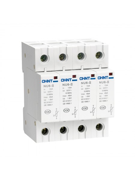 Ограничитель имп. перенапр. NU6-II40kA/460V 4P