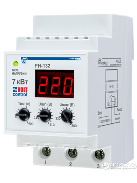 Реле напряжения VOLT CONTROL РН-132 (32А)