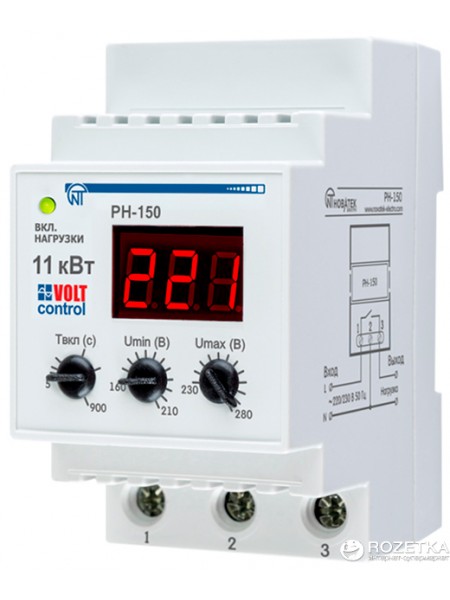 Реле напряжения VOLT CONTROL РН-150 (50А)